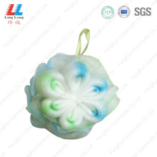 shower puff luffa massage mesh bath pouf sponge