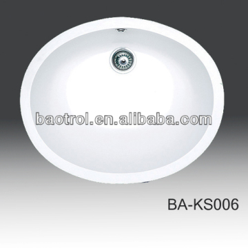 BAOTROL Undermount Sink Kitchen Supplier / Farmers Kitchen Sink Manufacturer / Wholesale Solid Surface Sinks (BA-KS299)