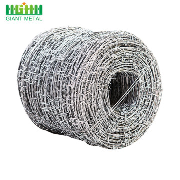 PVC-beschichtetes galvanisiertes Kettenglied Barbed Wire