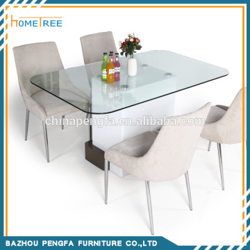 Home beautiful dine room furniture glass dining table for dine furniture