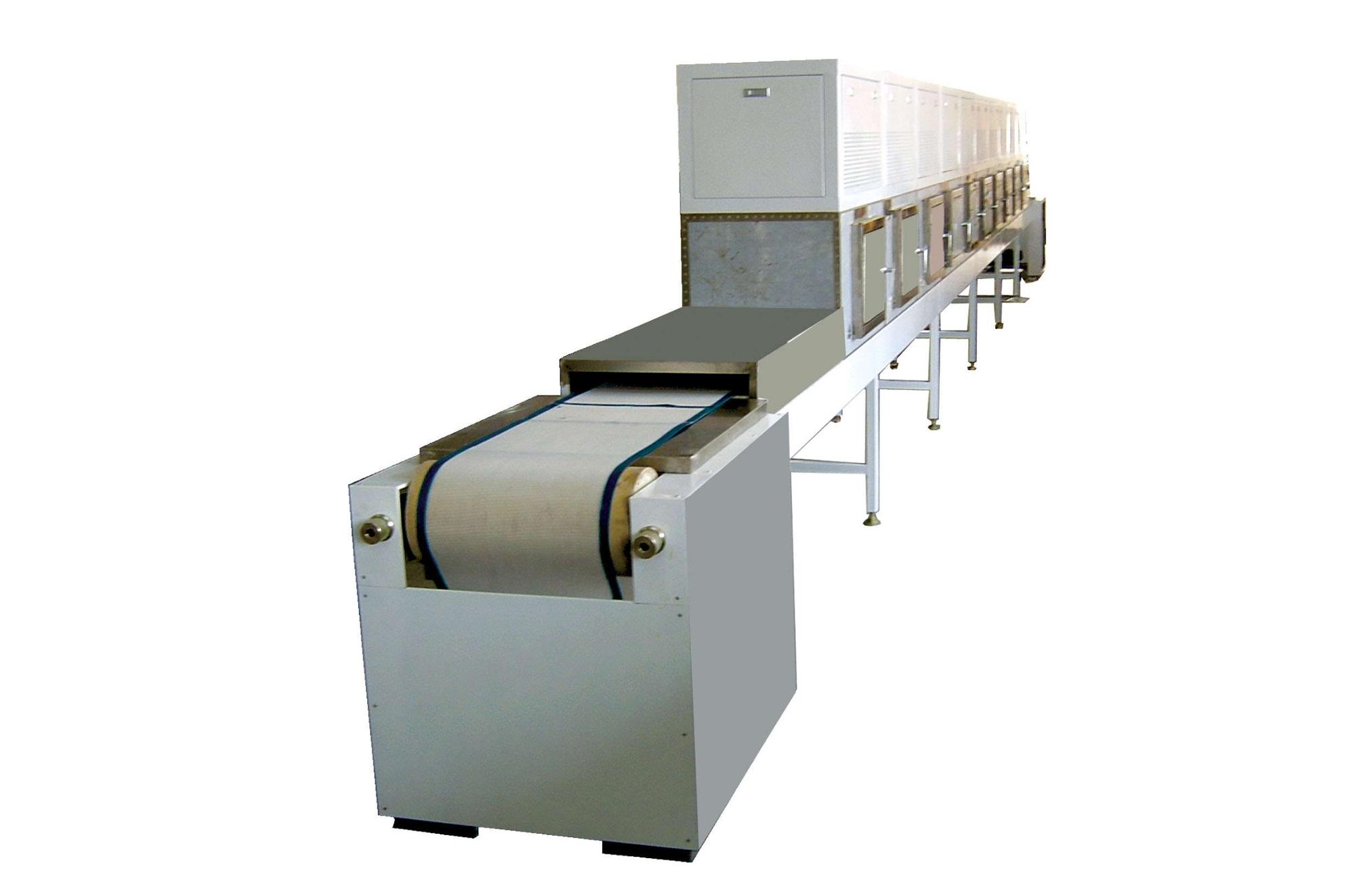 3kw-100kw Cerium Hydroxide Dehydrator Chemical Powder Drying Machine Continuous Microwave Conveyor Dryer Dehydration Machine WKS