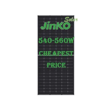 Jinko 550W solar panels