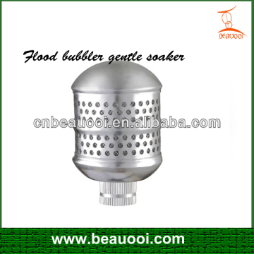 Flood bubbler gentle soaker