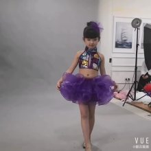 pettiskirt girl Latin dance skirt children's sequined  jazz dance costume