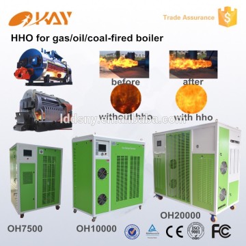 fuel saving to 40% HHO solutions oxyhydrogen generator for industrial boilers