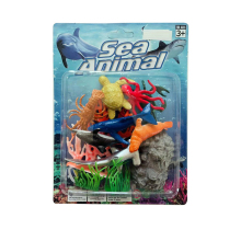 1 Dollar Toys Store Promotion: Dive into the Deep World with Sea Animals PVC Figure Toys for Kids
