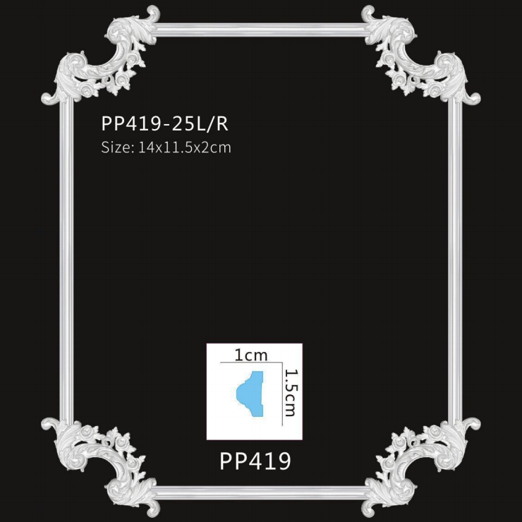 PU Corner PP419-25LR PU Corner PP419-25LR