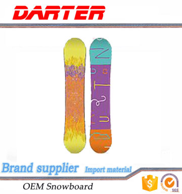 Different specifications double standard all mountain senior snowboard