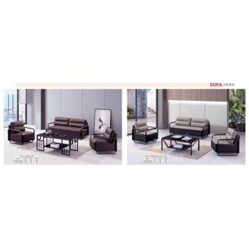 Hotel Leather Set Furniture 3 Seater Relax Sofa