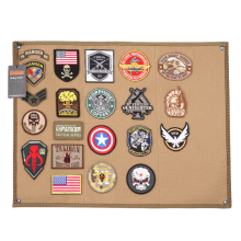 Custom Tactical Patch Holder Organizer - Wall Hanging Display Board