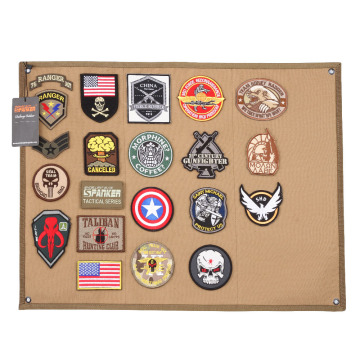 Custom Tactical Patch Holder Organizer - Wall Hanging Display Board