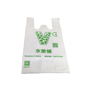 Wholesale Biodegradable PE Vest Bags for Supermarkets