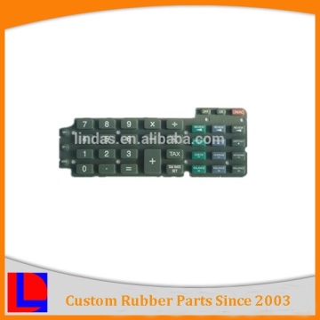 molded silicone rubber keypads