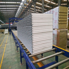 CE Certificated Insulation Fireproof PU Wall Boards 40mm Thickness PU Sandwich Panel