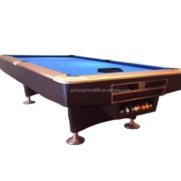 Professional 9ft Solid Wood Pool Table for Tournament Billiards Game