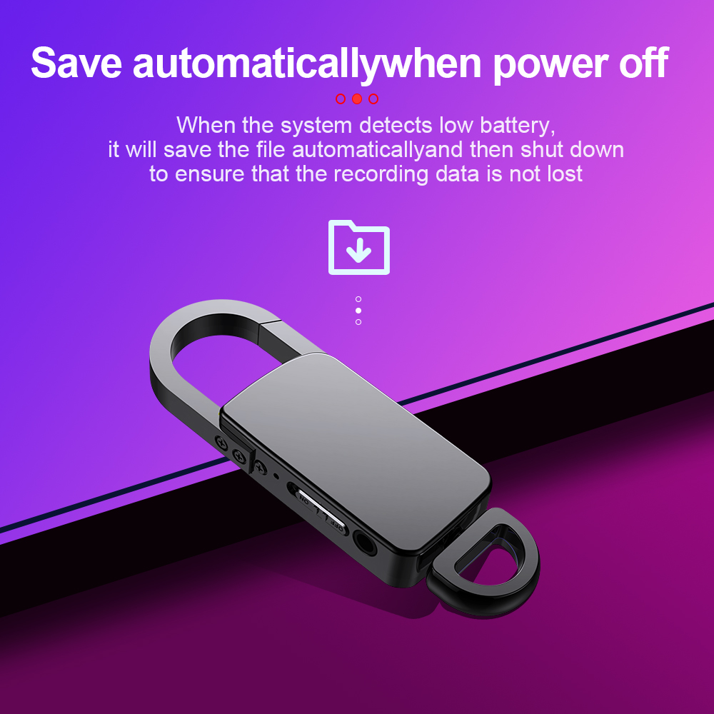 S20+  Recording Voice Activated Audio Recorder voice recorder with playback