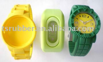 Various Colors Fashion Silicone Watch Band