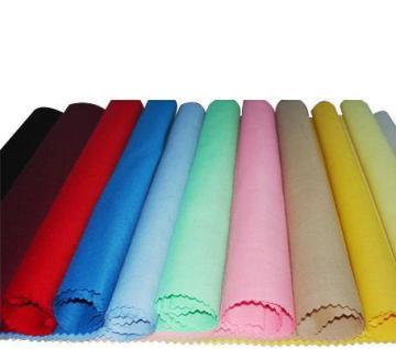 White or Dyed Polyester Fabric in Good Quality (HFPOLY)