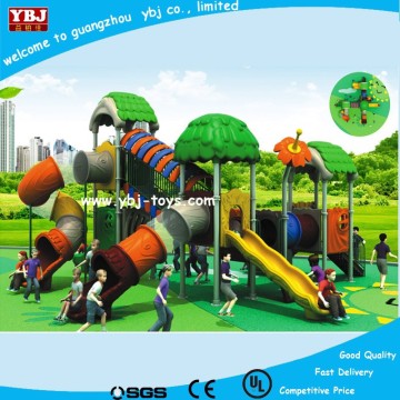 Plastic outdoor playground slides for sale company, kids slides for playground outdoor