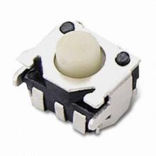 miniature type horizontal push tact switch for various digitl devices