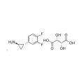 حمض الطرطير ل 220352-39-6,(1R,2S)-2-(3,4-difluorophenyl)cyclopropanamine