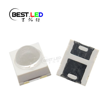 480nm Single Color Dome Lens SMD LED 60-Degree