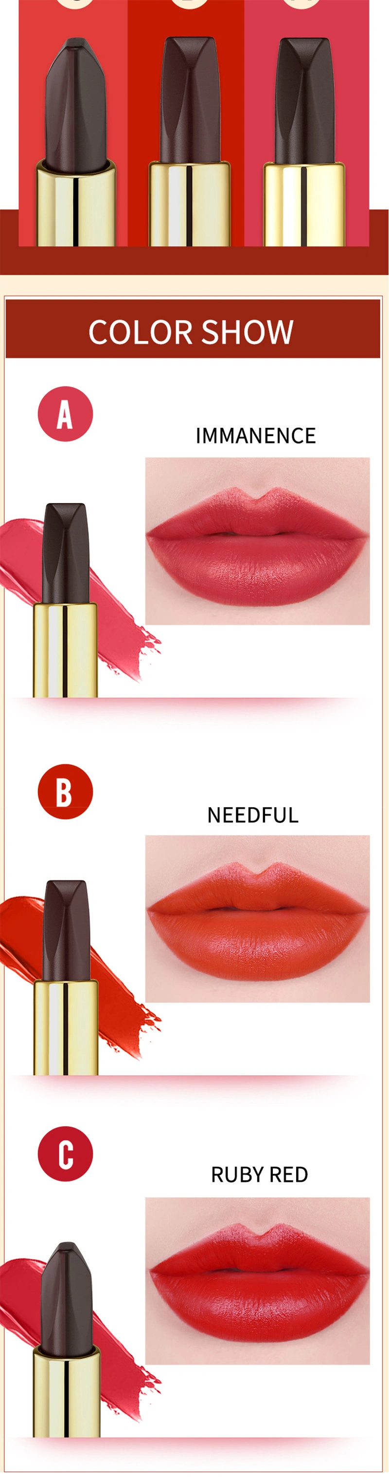 Cosmetics Lipstick Private Label Vegan Lipsticks Makeup Vegan Private Label Double Color Lipsticks