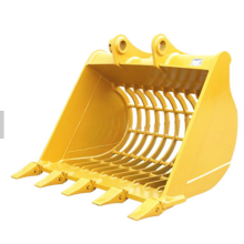 excavator attachments skeleton buckets with cutters teeth