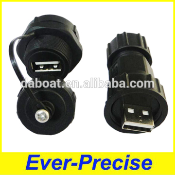 Supply IP68 USB waterproof connector for Ukraine market