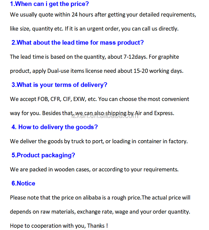 Graphite scrap for Cathode carbon block