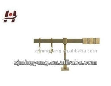 2011 new curtain final square final curtain poles brackets, curtain ends
