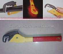 Quick fast Pipe Wrench spanner with drop forged