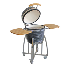 Auplex OEM Big Black Egg komodo BBQ Smoker 18 Inch Charcoal Grill Ceramic Kamado