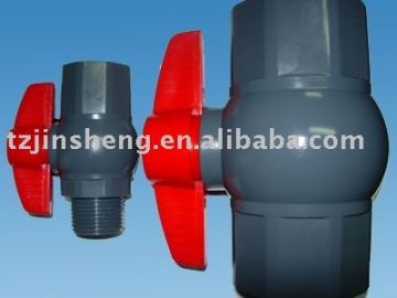 "JS" PVC OCTAGONAL Ball Valve&PLASTIC OCTAGONAL VALVE&BALL VALVE
