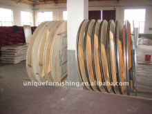 Banquet plywood round folding tables