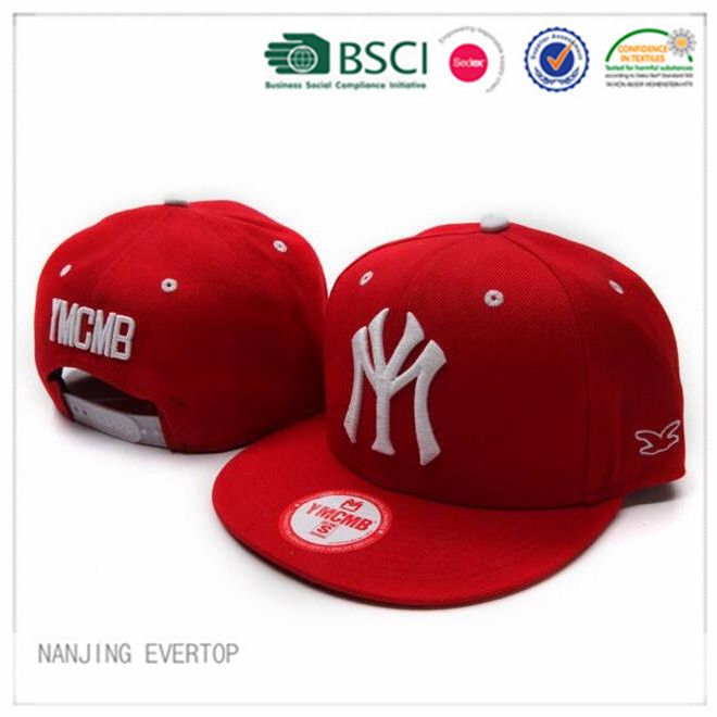 NY Puff ricamo Hip hop Cap