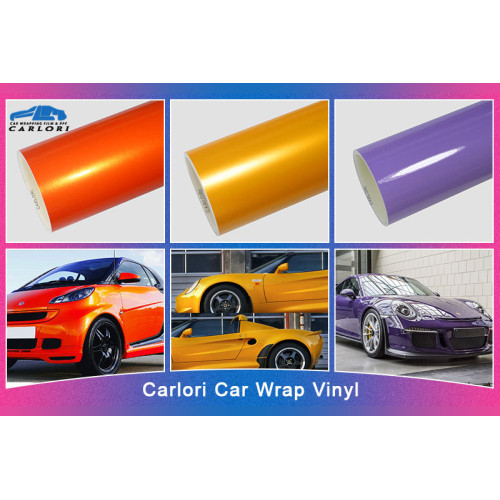 Kovová fantazie jablko zelené auto wrap vinyl