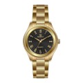 Roman Numeral Engraved Dial Women's Watch