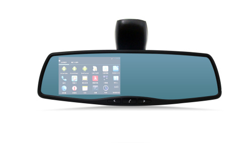 4.3" Android Car Rearview Mirror Monitor DVR System with Backup Camera (Sp-708)