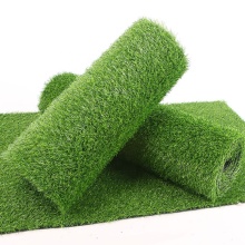 Green football synthetic grass for soccer field