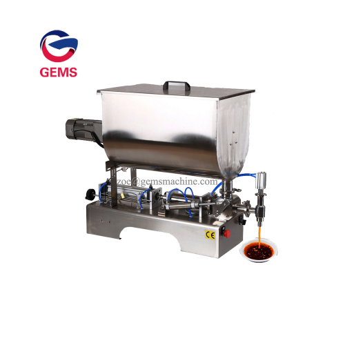 Pneumatic Paste 500ml Bottle Viscous Liquid Filling Machine