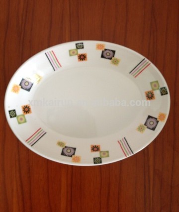 melamine dinner plates/high quality melamine plates/Melamine Dish (dia23)