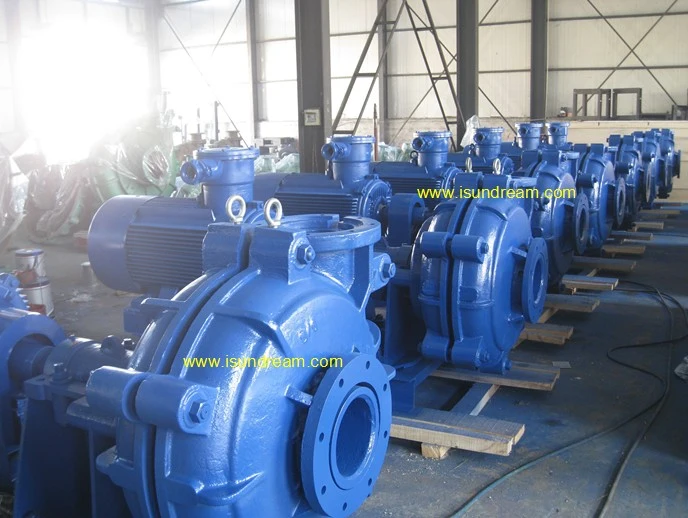 Heavy Duty Mining Horizontal Centrifugal Slurry Pumps