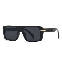 2023 Fashion Trends: European and American Inspired Simple Rectangular Sunglasses for Women