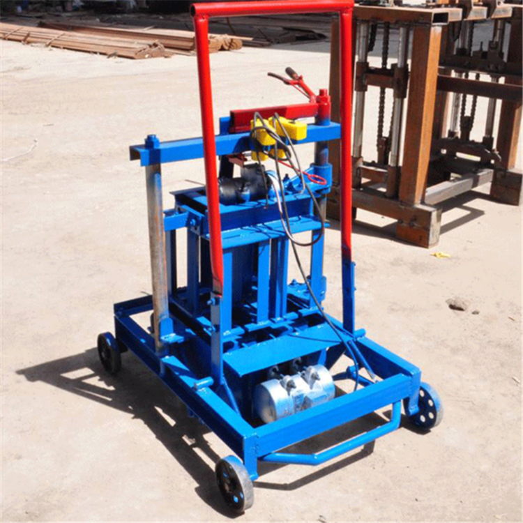 Mobile Cement Brick Making Machine