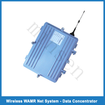 Meter reading wireless data transmitter and receiver