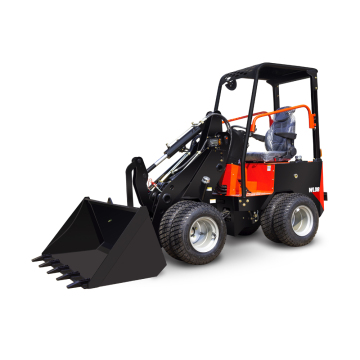 Hydrostatic Mini Wheeled Articulated Compact Loaders with Kubota Engine for Sale in China