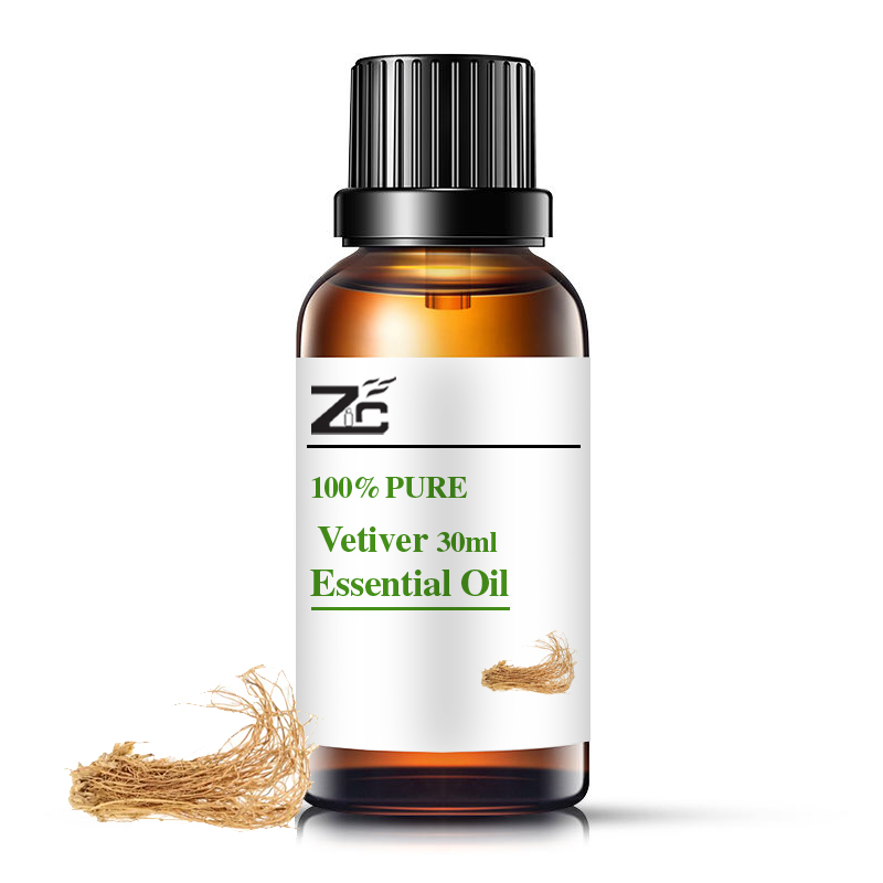 زيت Vetiver الأساسي ، الطبيعة النقية النفتيفر زيت