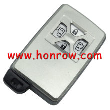 Toy 4 button remote key blank with key blade