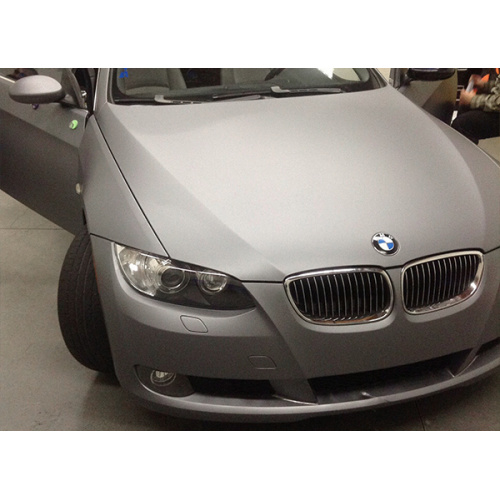 Matte Silver Car Wrap Vinyl